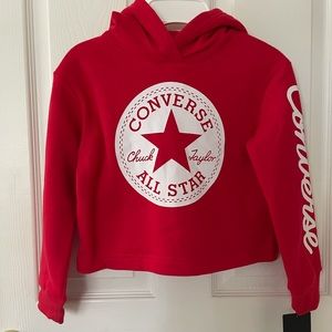 Converse Girls red hoodie